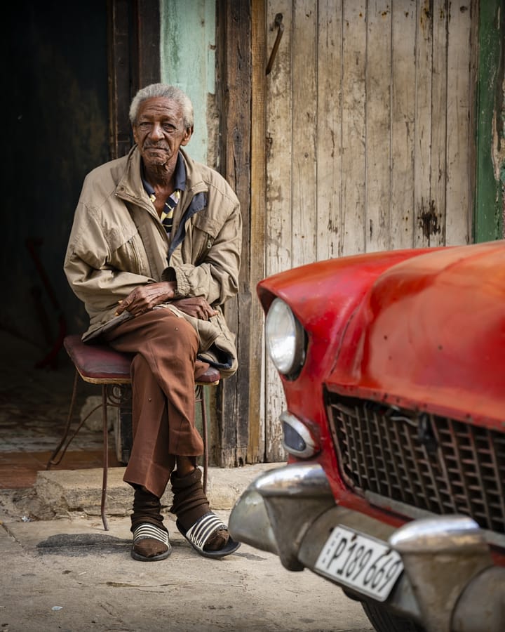 Artistic Travel Photographs Cuban Street Scene